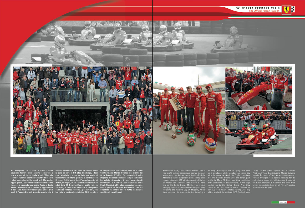 Racing Activities, Scuderia Ferrari Club